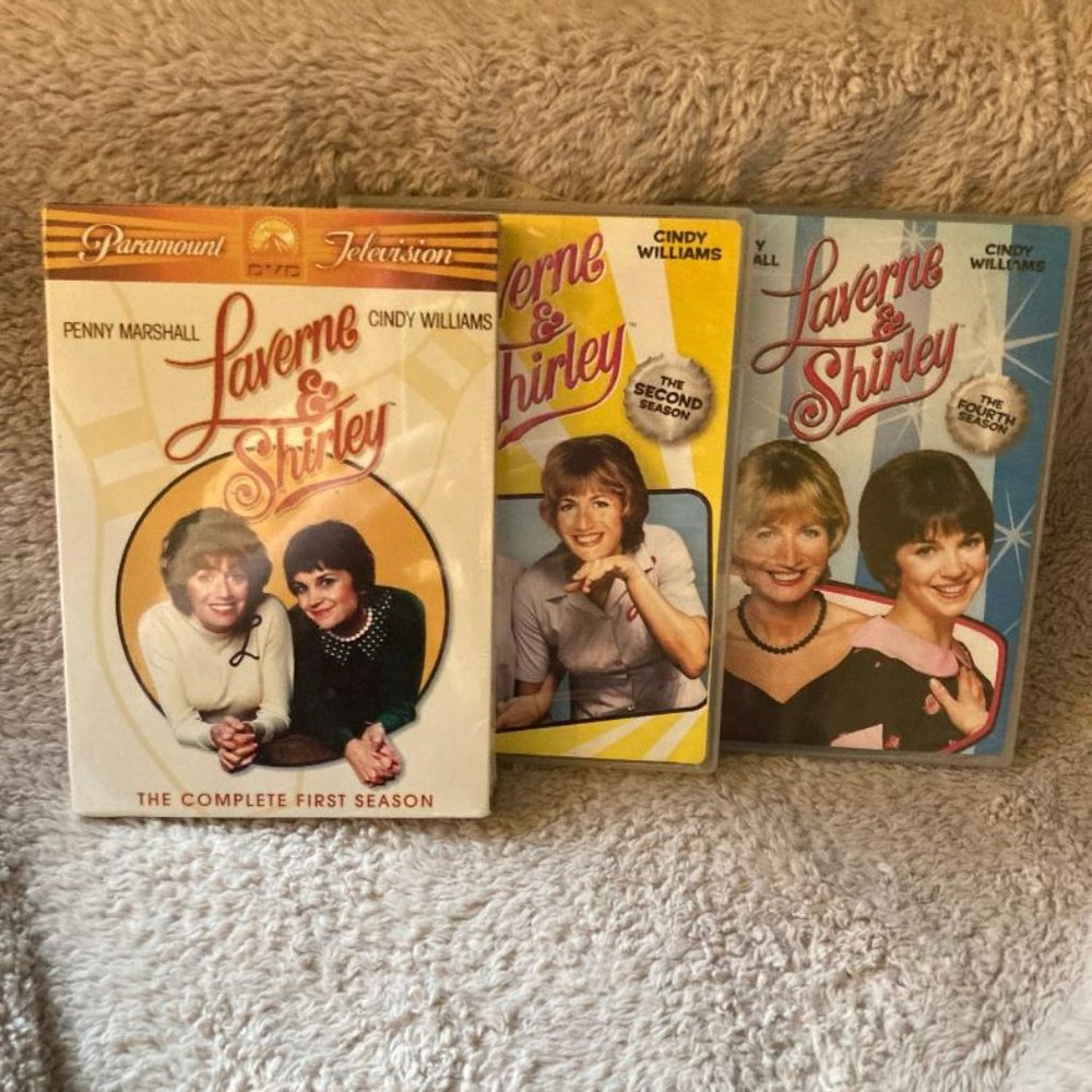 Laverne & Shirley DVDs Seasons 1, 2, 4